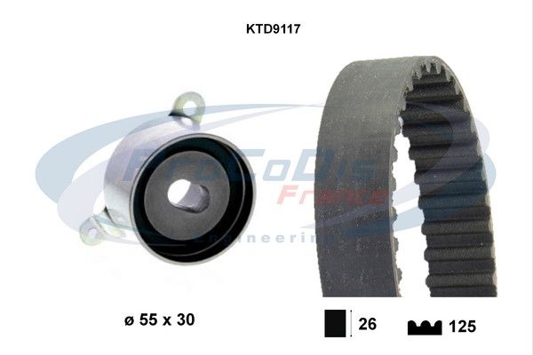 PROCODIS FRANCE Zobsiksnas komplekts KTD9117